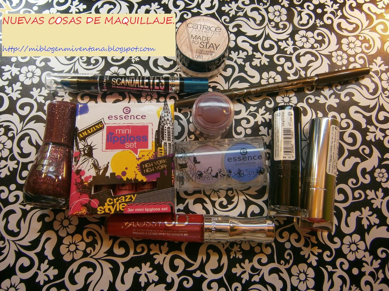 NUEVAS cosas de maquillaje.