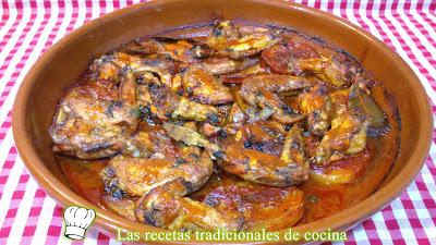 Alitas de pollo adobadas