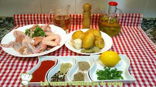 receta fácil de alitas de pollo adobadas