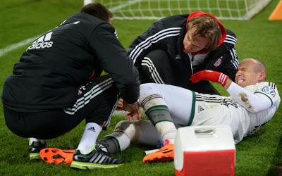 Robben se pierde el Mundial de clubes