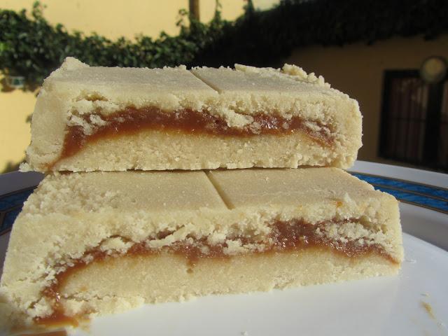 Turrón de fruta escarchada