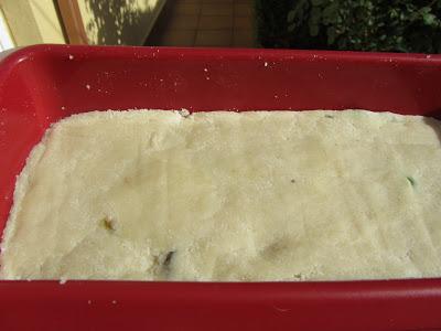 Turrón de fruta escarchada
