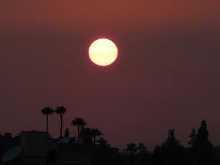 Atardecer lleno de magia en Marrakech