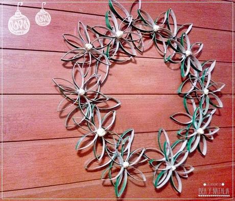 Corona navideña diogenera