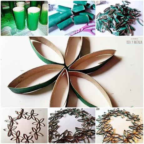 Corona navideña diogenera