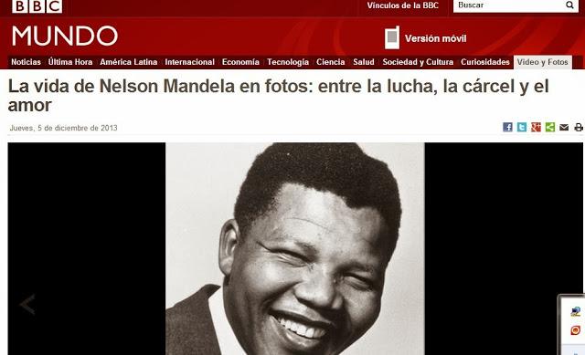 HA MUERTO NELSON MANDELA, UN HOMBRE LUCHADOR Y BUENO