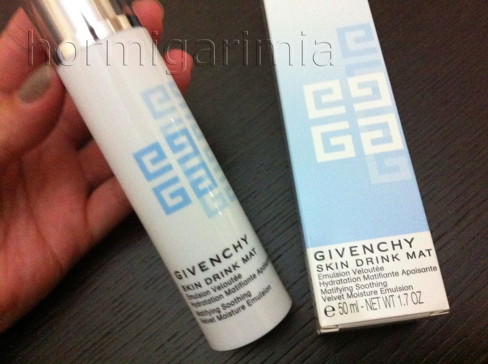 GIVENCHY. SKIN DRINK MAT / CREMA HIDRATANTE MATIFICANTE.