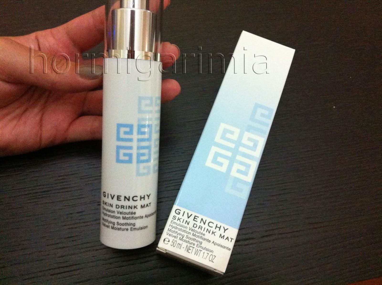 GIVENCHY. SKIN DRINK MAT / CREMA HIDRATANTE MATIFICANTE.