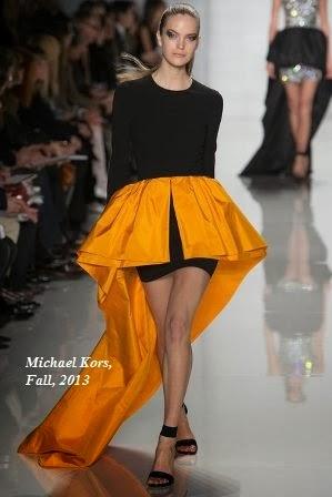 Anna Dello Russo, look  payaso en la tienda de Michael Kors en Milán