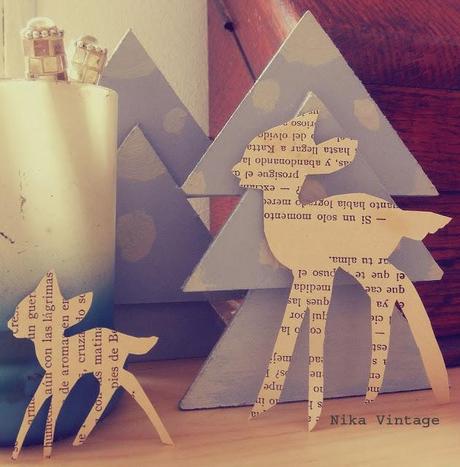 Diy ... Siluetas de Bambi y Tambor
