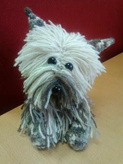 TARTA DE UVAS ( y 2 versiones de mi perrita Mini )