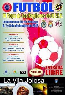 COPA DE LAS REGIONES UEFA: Información actualizada de las tres jornadas