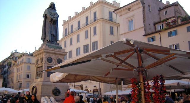 campo de fiori Comer en Campo de Fiori