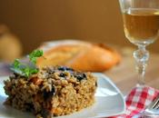 Risotto calabaza setas Portobello. Receta