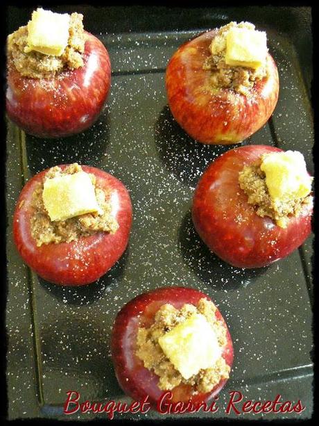 Receta de Navidad. Manzanas asadas (Alemania)