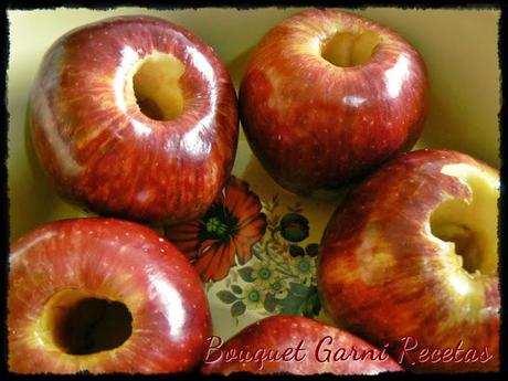 Receta de Navidad. Manzanas asadas (Alemania)