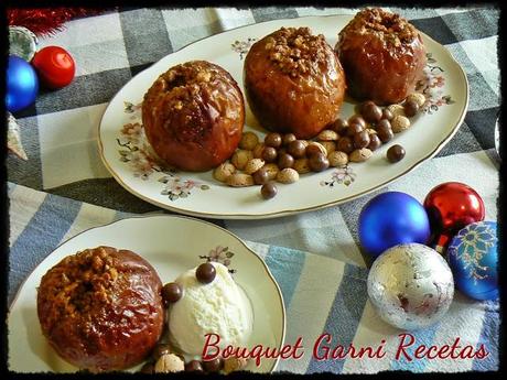 Receta de Navidad. Manzanas asadas (Alemania)