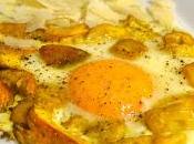 Huevos amanita parmesano