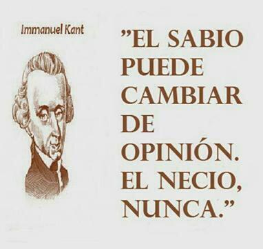 Si se cambia de opinion con el fin de Mejorar es Sabiduría