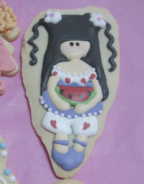 GALLETAS DECORADAS,  MUÑECAS GORJUSS