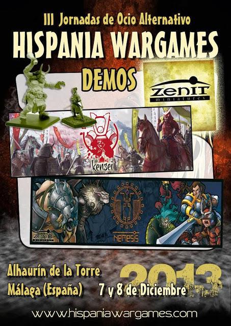 Ultimos avisos desde Hispania Wargames 2013