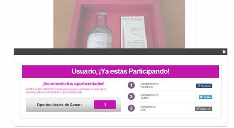 sorteo bioderma oportunidades