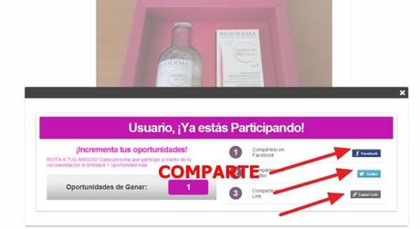 sorteo bioderma comparte