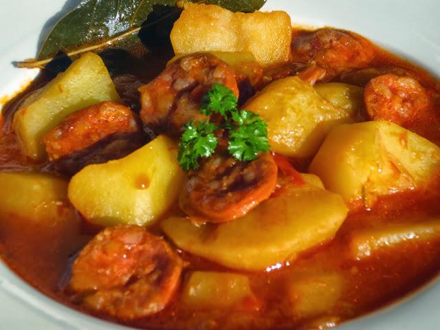 Patatas a la riojana olla GM