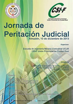 Jornada de Peritación Judicial en la EIMI Almadén