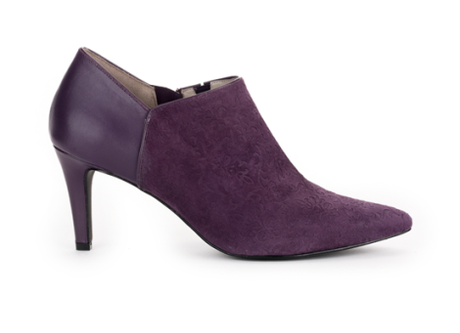 3.-ROCKPORT Dama-Lendra Plain Shootie Blkberry W