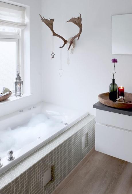 casa nórdica: Navidad en lila, púrpura y morado casa nórdica: Navidad en lila, púrpura y morado