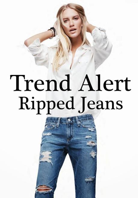 Trend Alert Ripped jeans