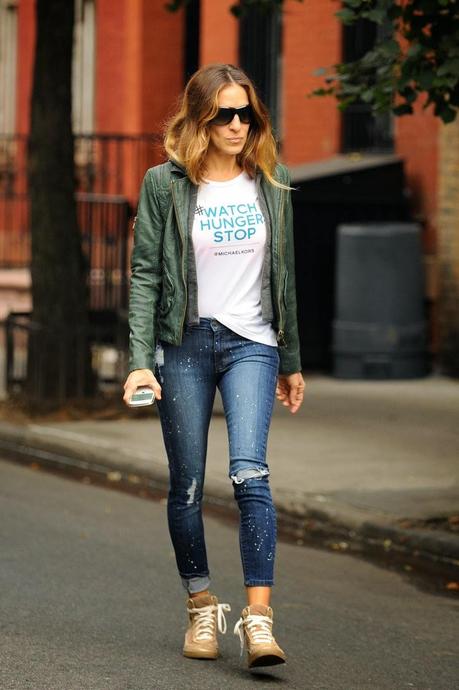 SJP Ripped Jeans