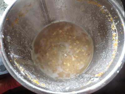 Tronco de mazapán y castañas