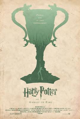 Harry potter y el caliz de fuego poster