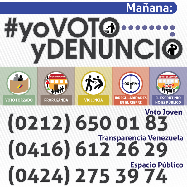#8DVenezuela, asi se desarrolla #VOTAel8D