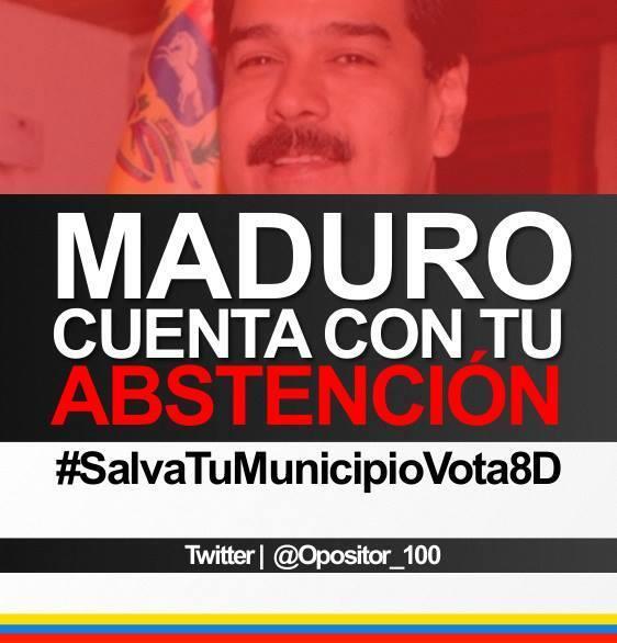 #8DVenezuela, asi se desarrolla #VOTAel8D