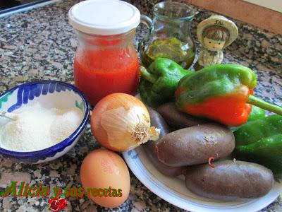 PIMIENTOS VERDES RELLENOS DE MORCILLA