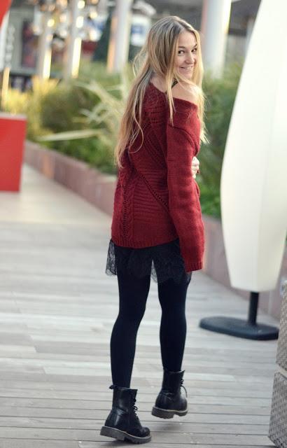 CUTOUT SWEATER