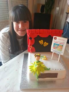 Un teatro de fondant para Aina