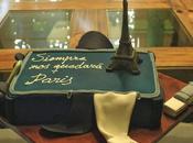 Tarta Torre Eiffel chocolate para cumpleaños