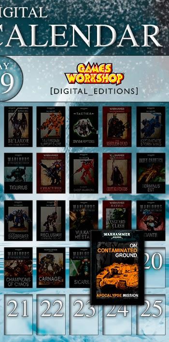 Calendario de Adviento revelado...del todo.