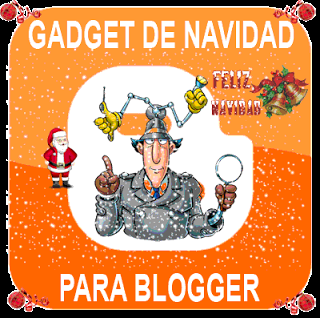 gadget navidad para blogger