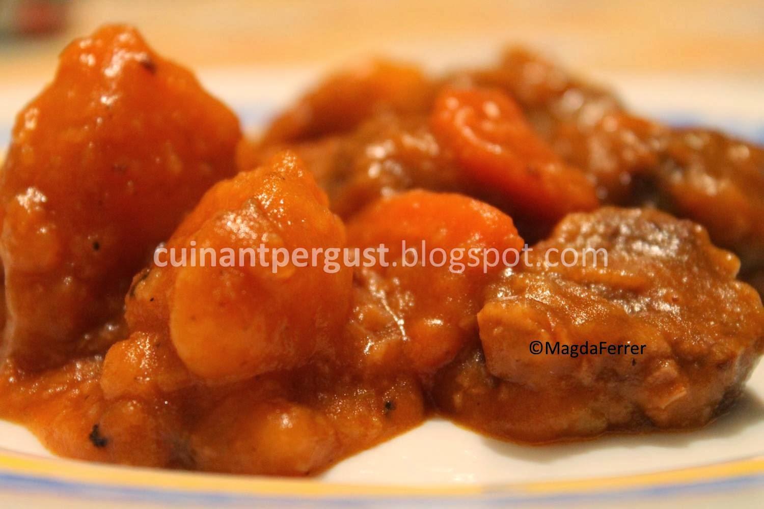 Ternera estofada a la Guinness - Guinness Beef Stew