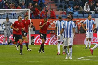 MALAGA CF  3-3  A.C. OSASUNA