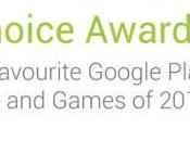 Google Players Choice Awards, vota app/juego favorito 2013