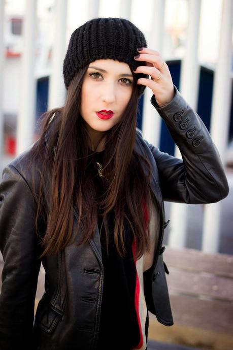 Beanie, Heels And Tartán Beanie, Heels And Tartán