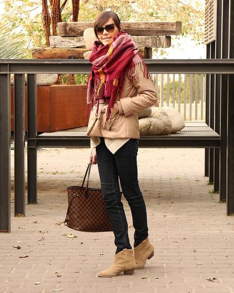 Bufanda de cuadros Bufanda de cuadros