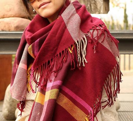 Bufanda de cuadros Bufanda de cuadros