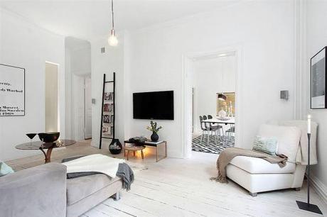 optimizar espacio decoración estilo nórdico pisos pequeños decoración pisos espacios pequeños decoración nórdica cambiar muebles de sitio blog decoración interiores nórdicos Aprovechar el espacio colocando bien los muebles aprovechar el espacio 